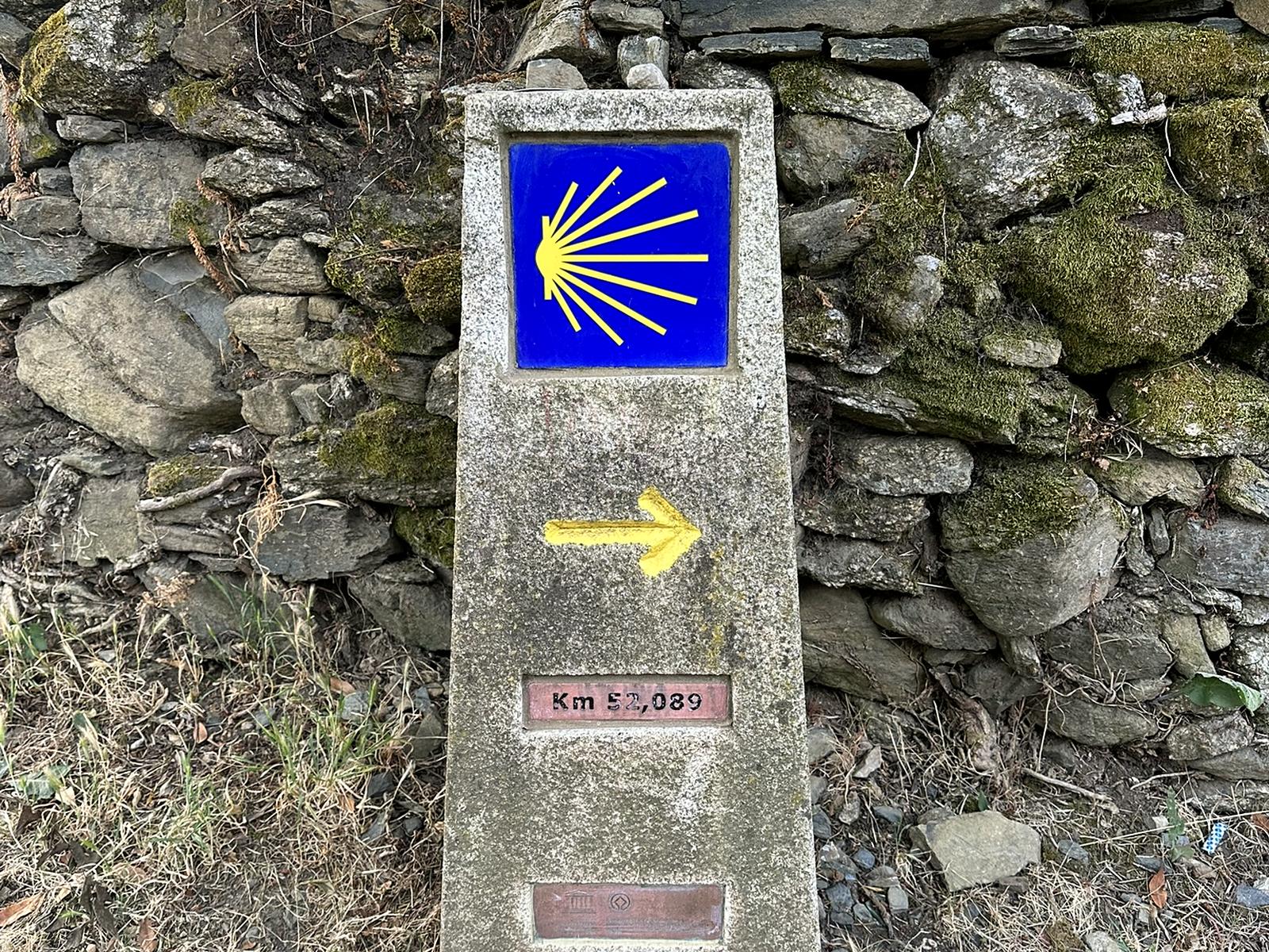 Camino Francés entre Sarria y Santiago